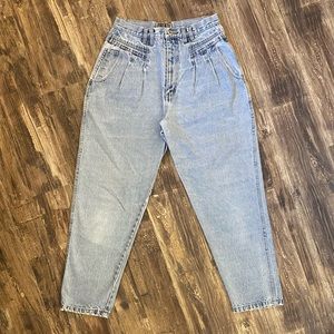 Vintage 1990s Womens Forenza Faded Mom Jeans Size 14